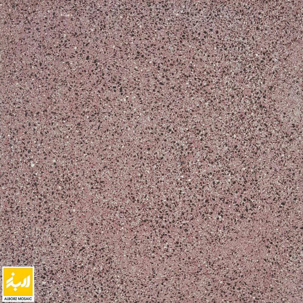موزاییک پرسی ساده گرانیت قرمز