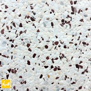 واش بتن آنتیک طرح ساحل سنگ سفید ارغوانی 30/60