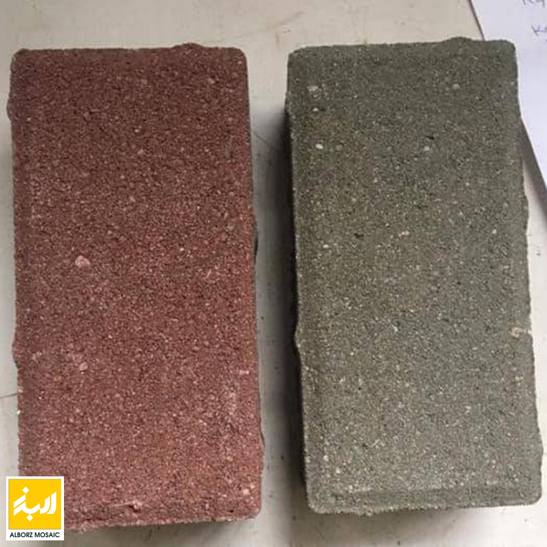 کفپوش بتنی پرسی ابعاد 10/20/6 طوسی